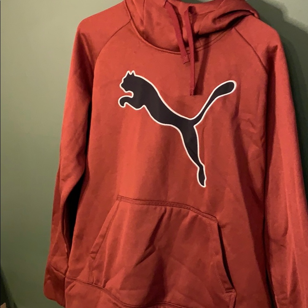 Puma burgundy sweatshirt